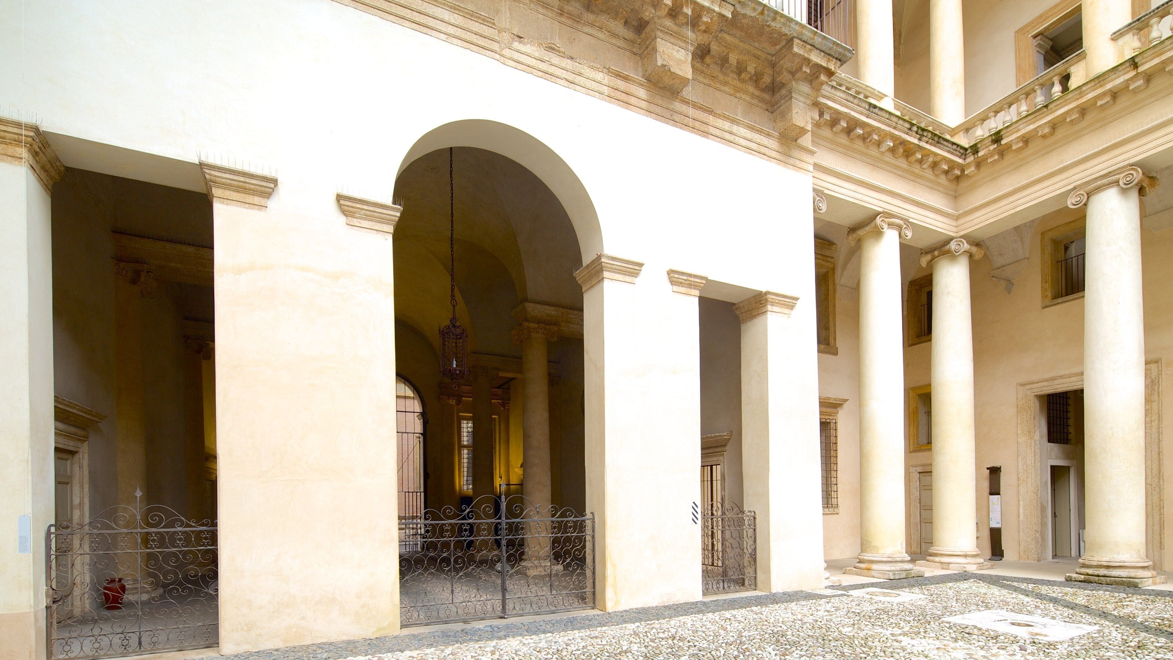 Vicenza som viser gadeliv