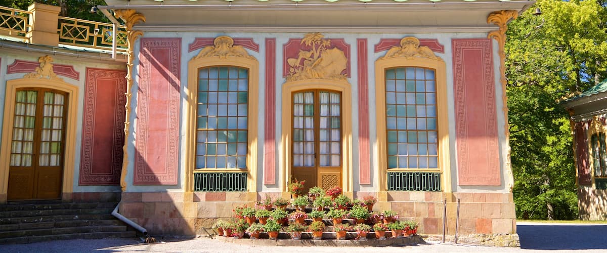 Chinese Pavilion which includes heritage elements