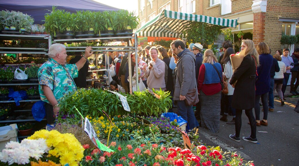 London das einen Blumen, Märkte und Einkaufen