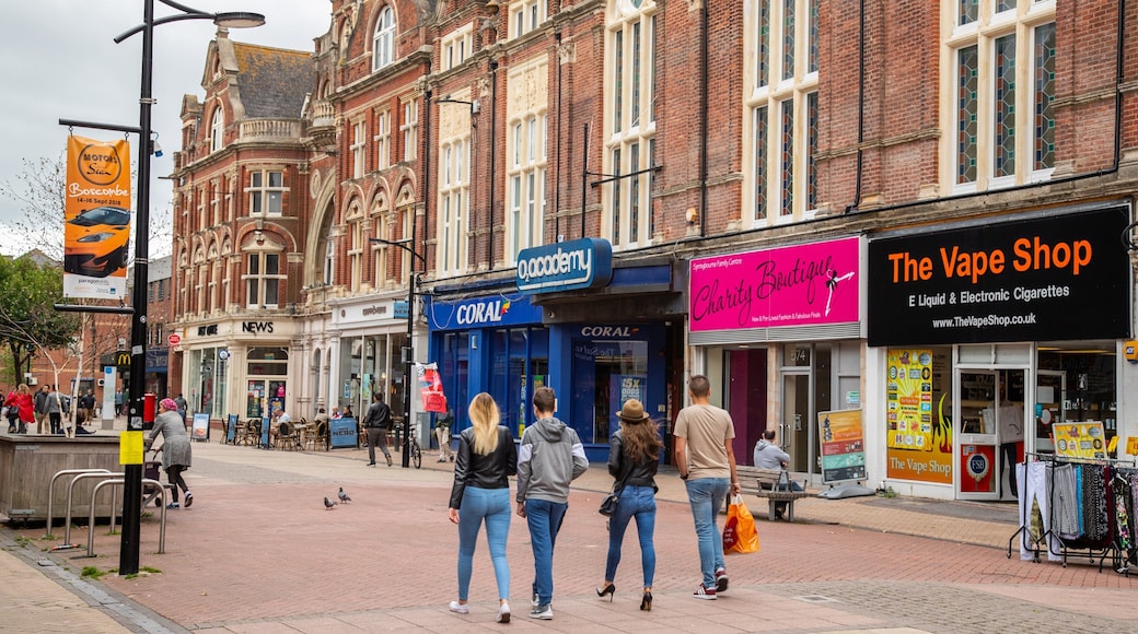 O2 Academy Bournemouth showing street scenes as well as a small group of people