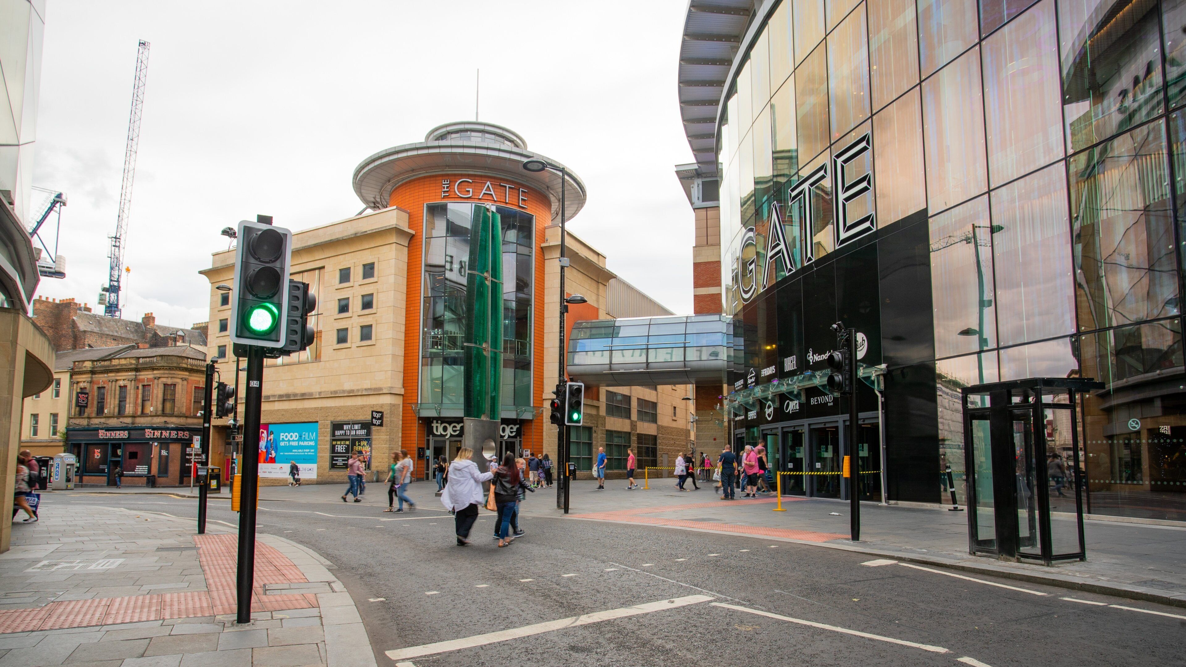 The Gate which includes street scenes and a city