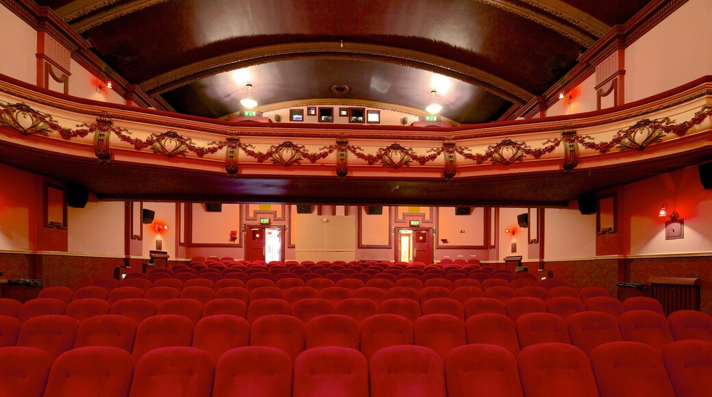 Hyde Park Picture House showing interior views and theater scenes