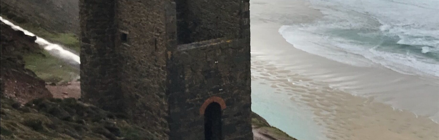 A small walk along the coastal paths from Chapel Porth and you will find this derelict tin mine called Wheal Coates.