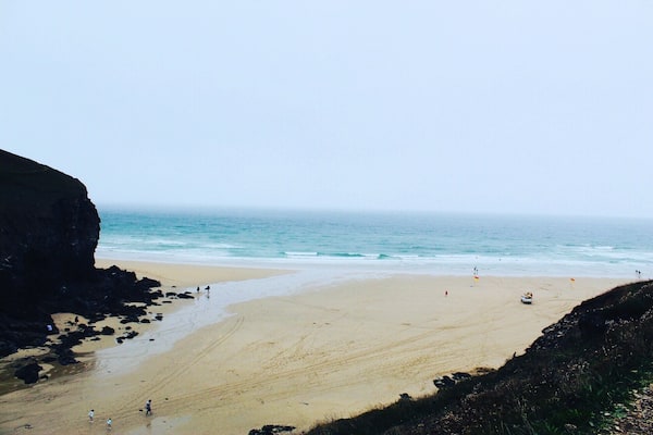 #chapelporth #beach #aboveitall #sand #sea #hils #stagnes #cornwall #cove #beautifulviews #seaside