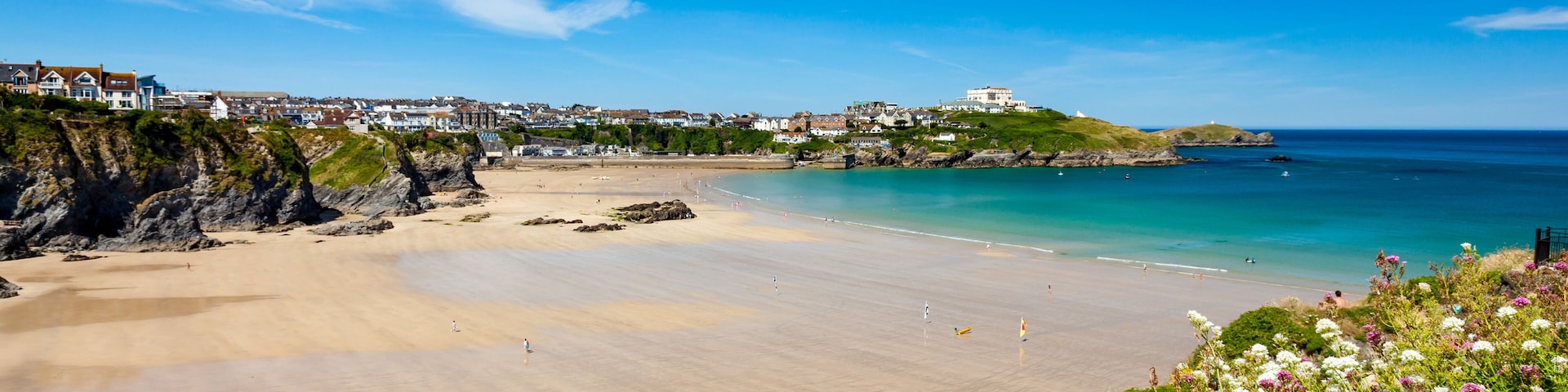 Great Western Beach Newquay Cornwall England