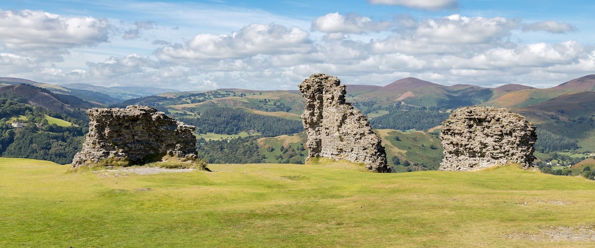 Castell Dinas Bran, near Llangollen, Denbighshire, Wales, UK; Shutterstock ID 597855296; Purchase Order: -