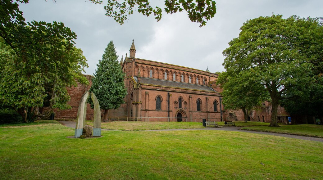 St John the Baptist Church featuring a church or cathedral and heritage architecture