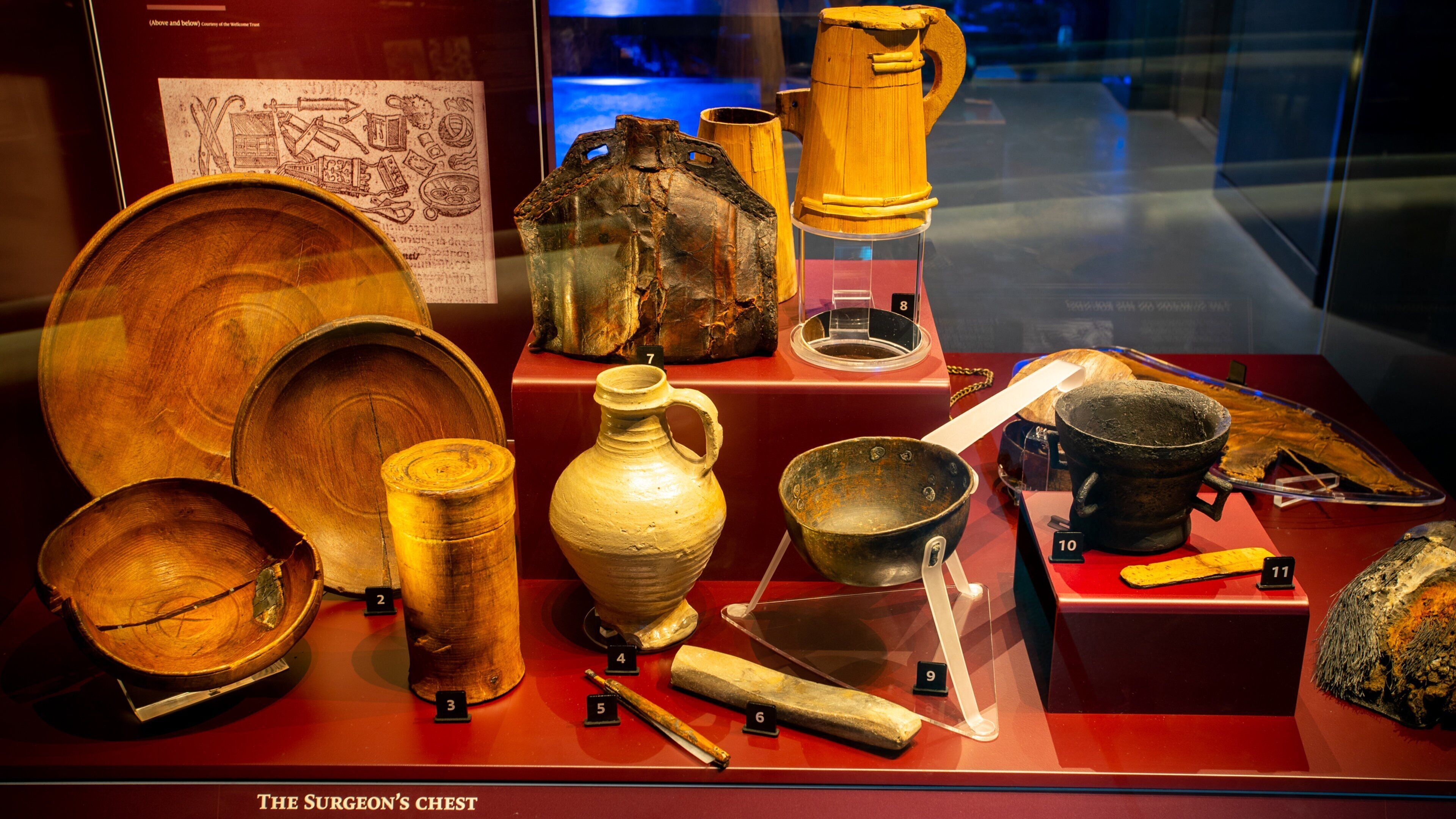 Mary Rose Museum featuring heritage elements