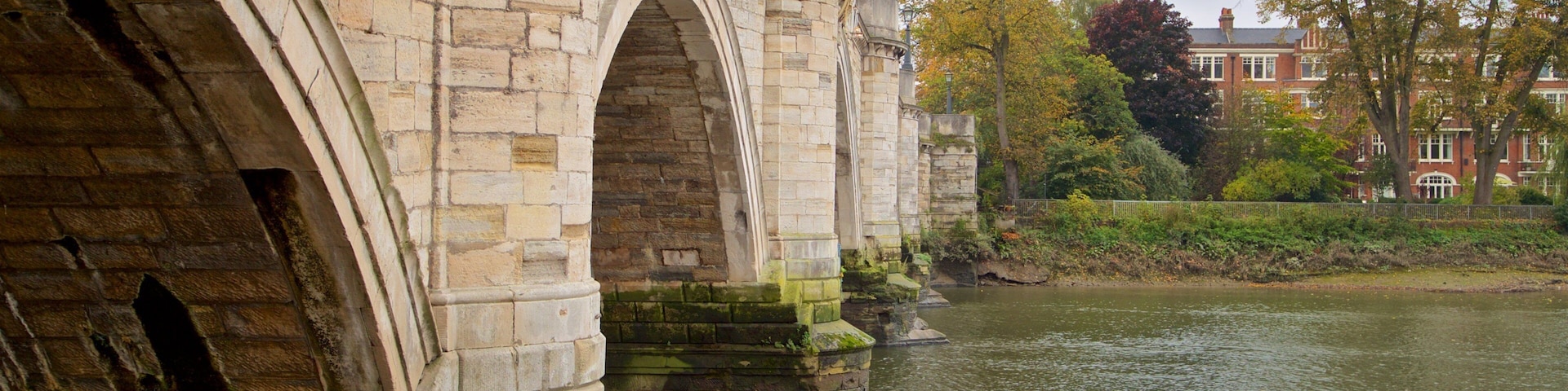 Richmond Bridge showing a river or creek and a bridge