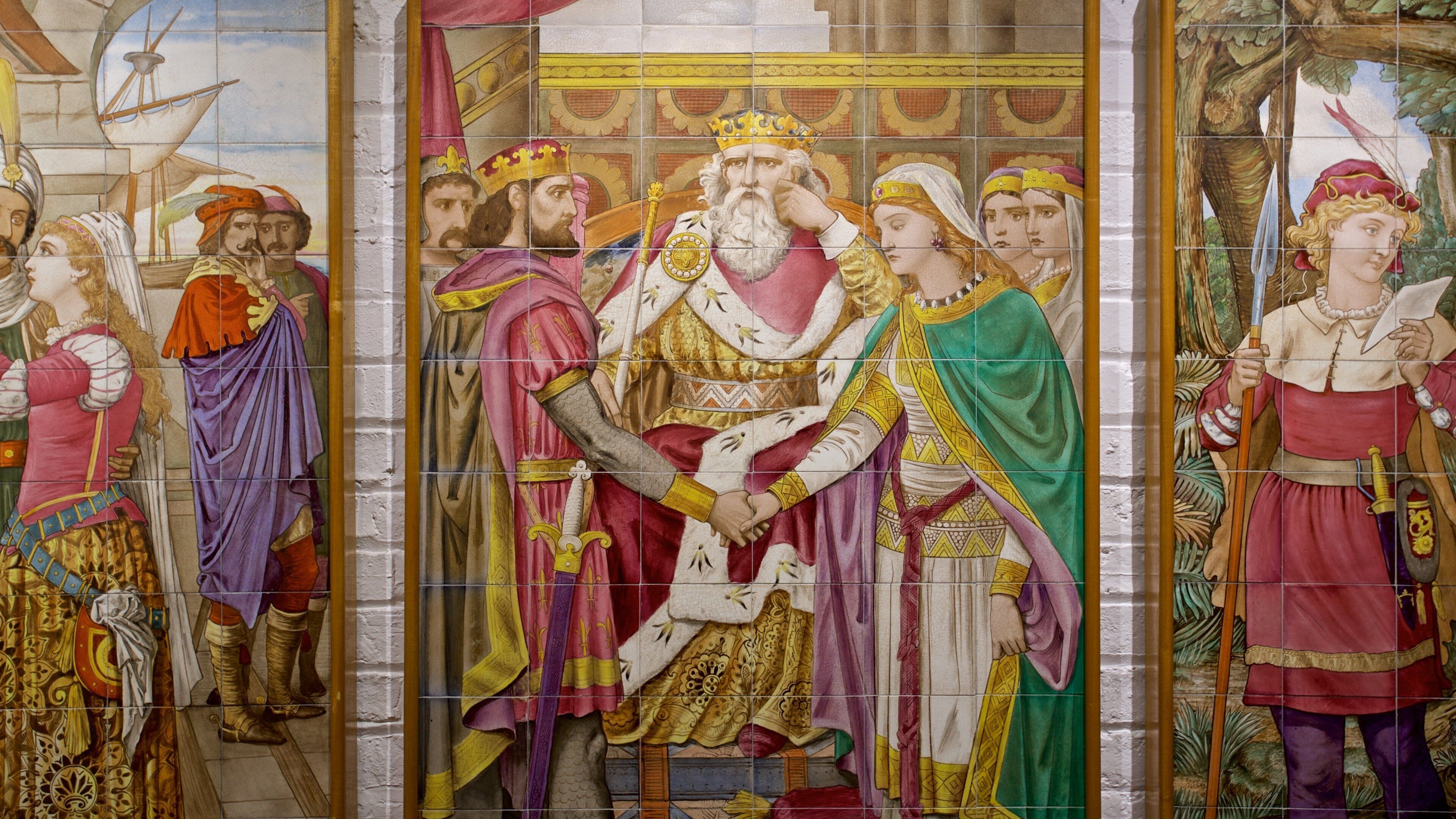 Jackfield Tile Museum featuring art and religious aspects