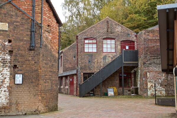 Jackfield Tile Museum welches beinhaltet Kleinstadt oder Dorf