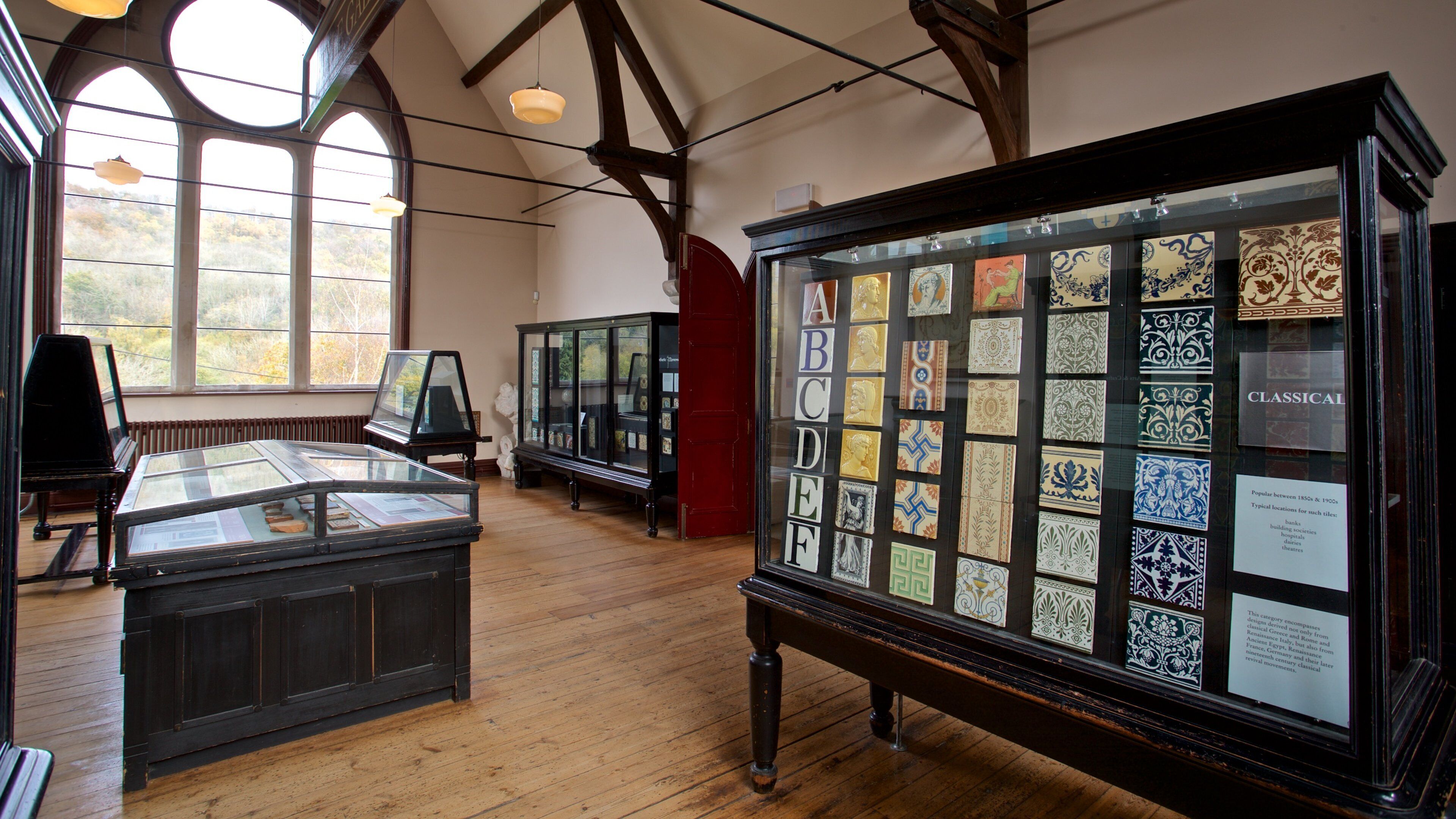 Jackfield Tile Museum presenterar interiörer