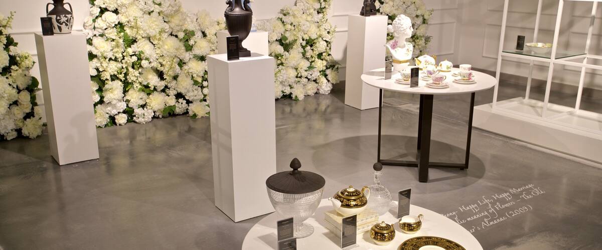 Wedgwood Visitor Centre featuring interior views