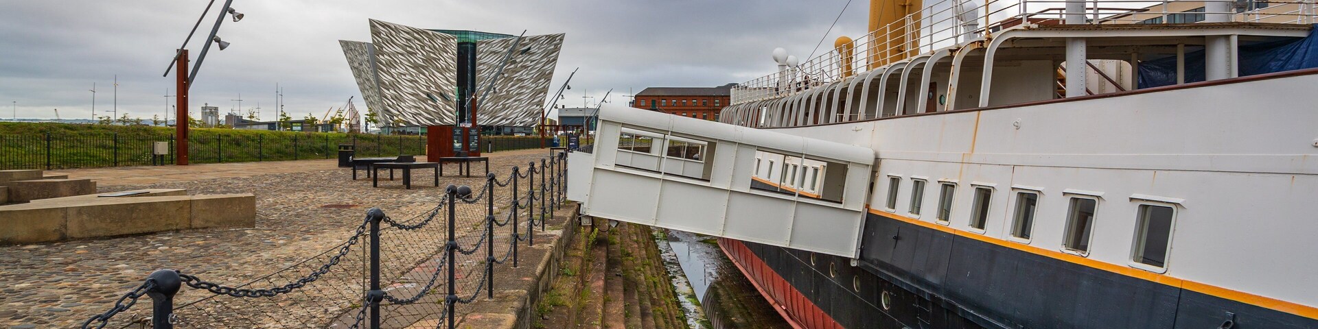 SS Nomadic which includes cruising and a marina