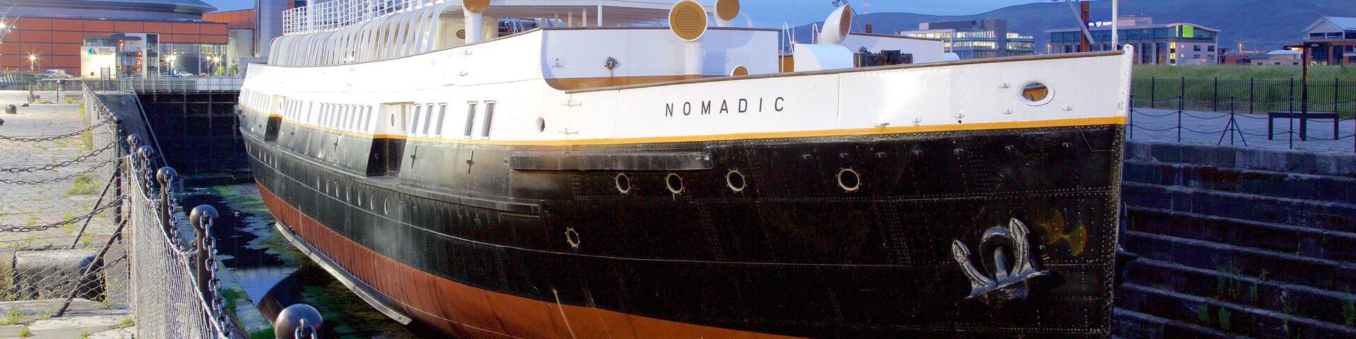 Belfast which includes boating and heritage elements