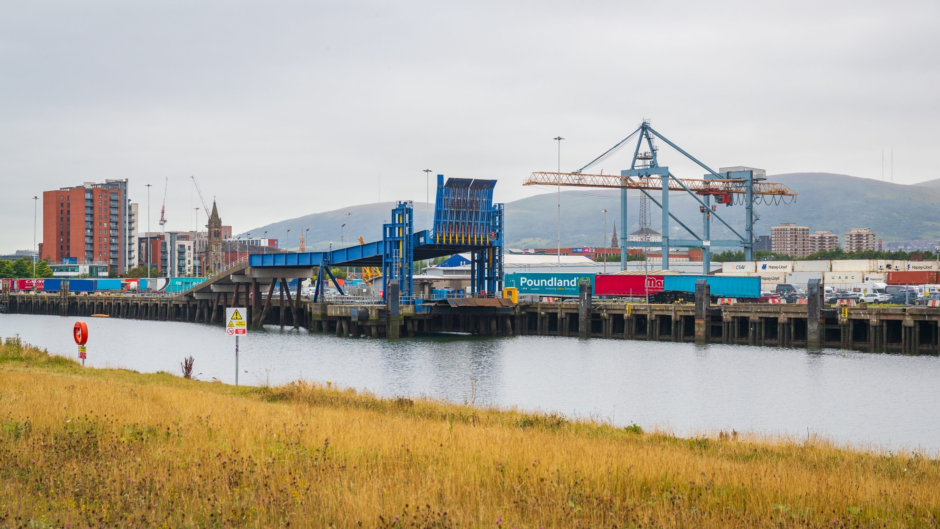 Titanic Quarter which includes a marina