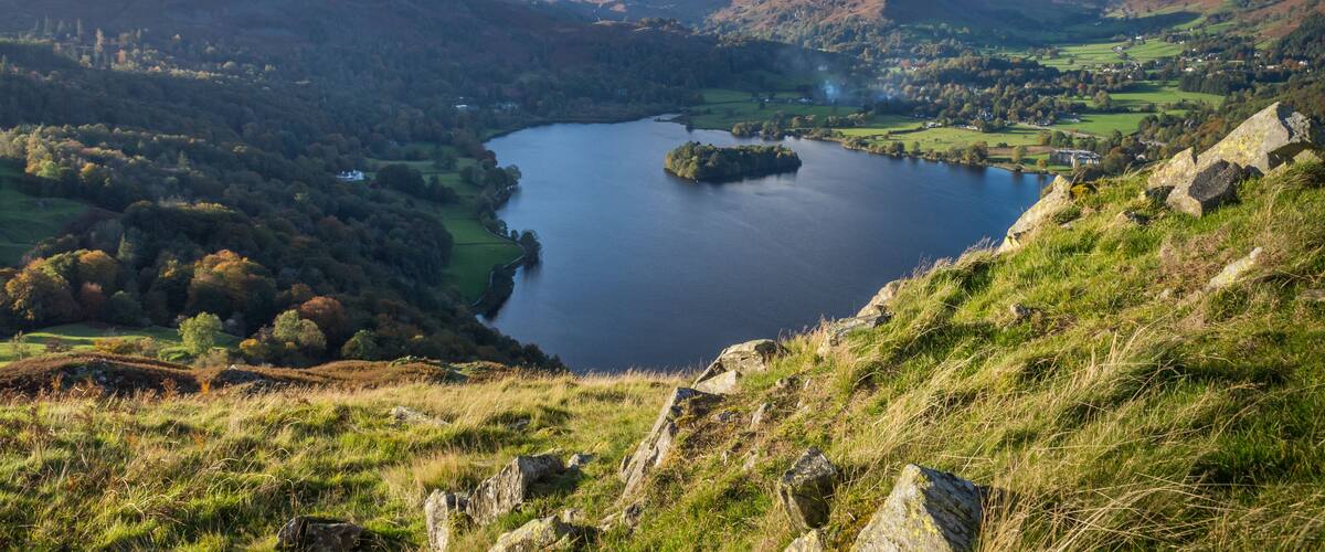 grasmere views, lake district, Shutterstock ID 1200996316, Purchase Order: SP-1897, Order Number: SP-1897 Go Guides, Client/Licensee: Hotels.com, Other: Supattra Laoreiam