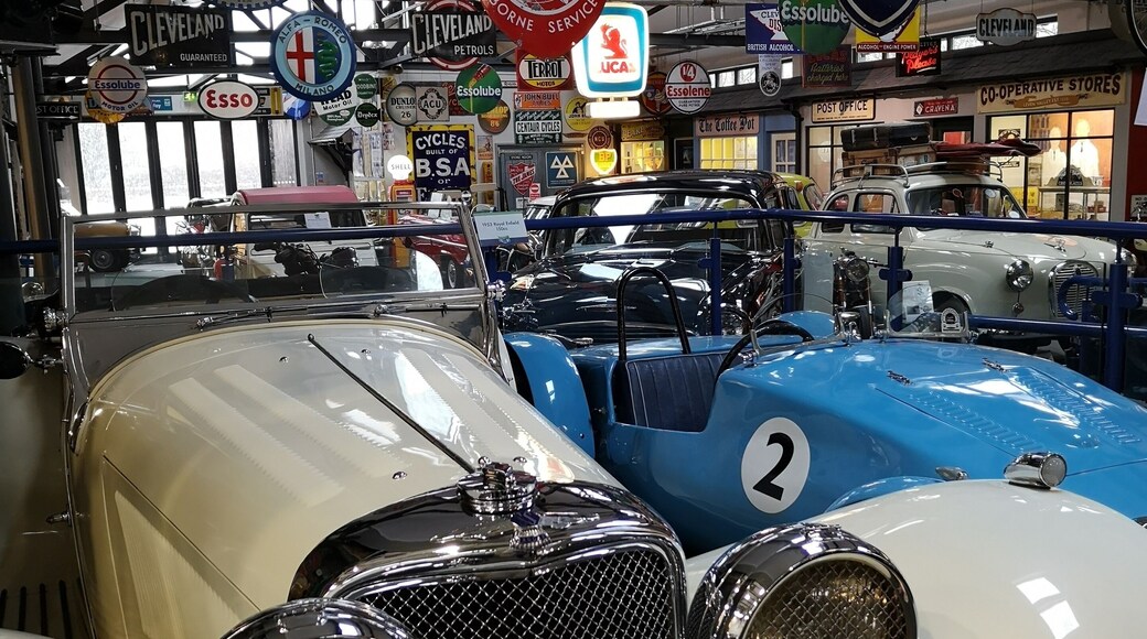 In inclement weather the Motor Museum is a great place to visit. Exhibits include all manner of classic cars, bicycles, motorcycles, vintage shop memorabilia and a Donald Campbell Bluebird exhibition. There's a large cafe too and all are dog friendly.