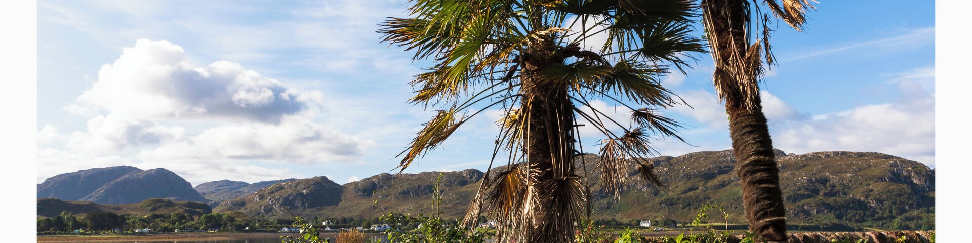 Inverewe Gardens at Poolewe is a beautiful gardens with exotic plants and trees