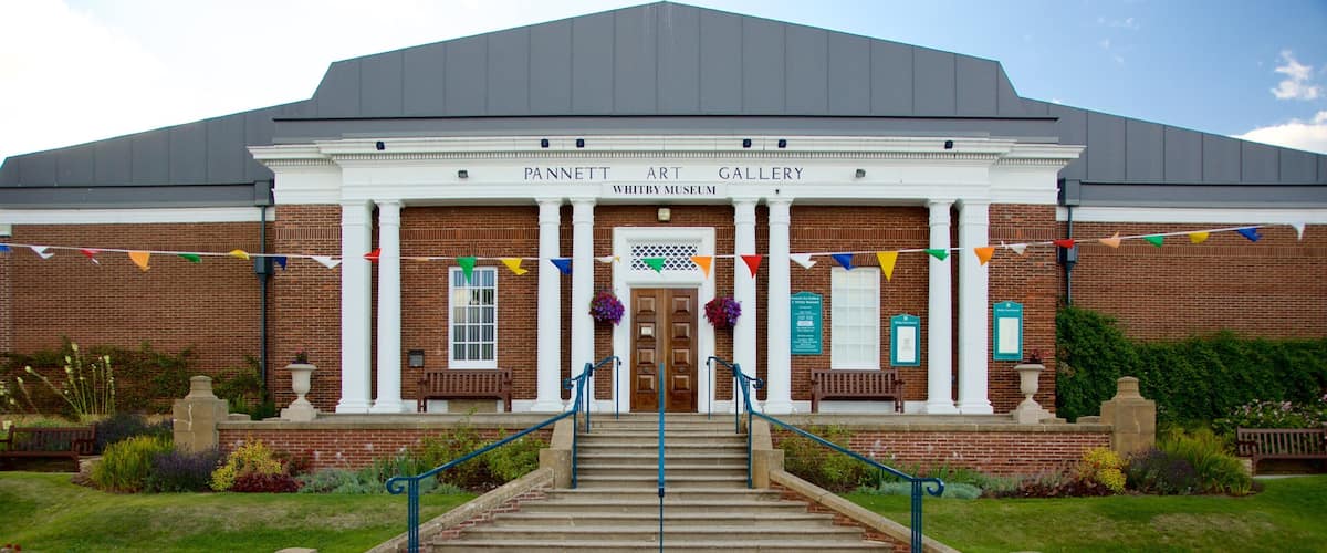 Whitby Museum which includes signage