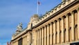 Hull Guildhall showing heritage elements