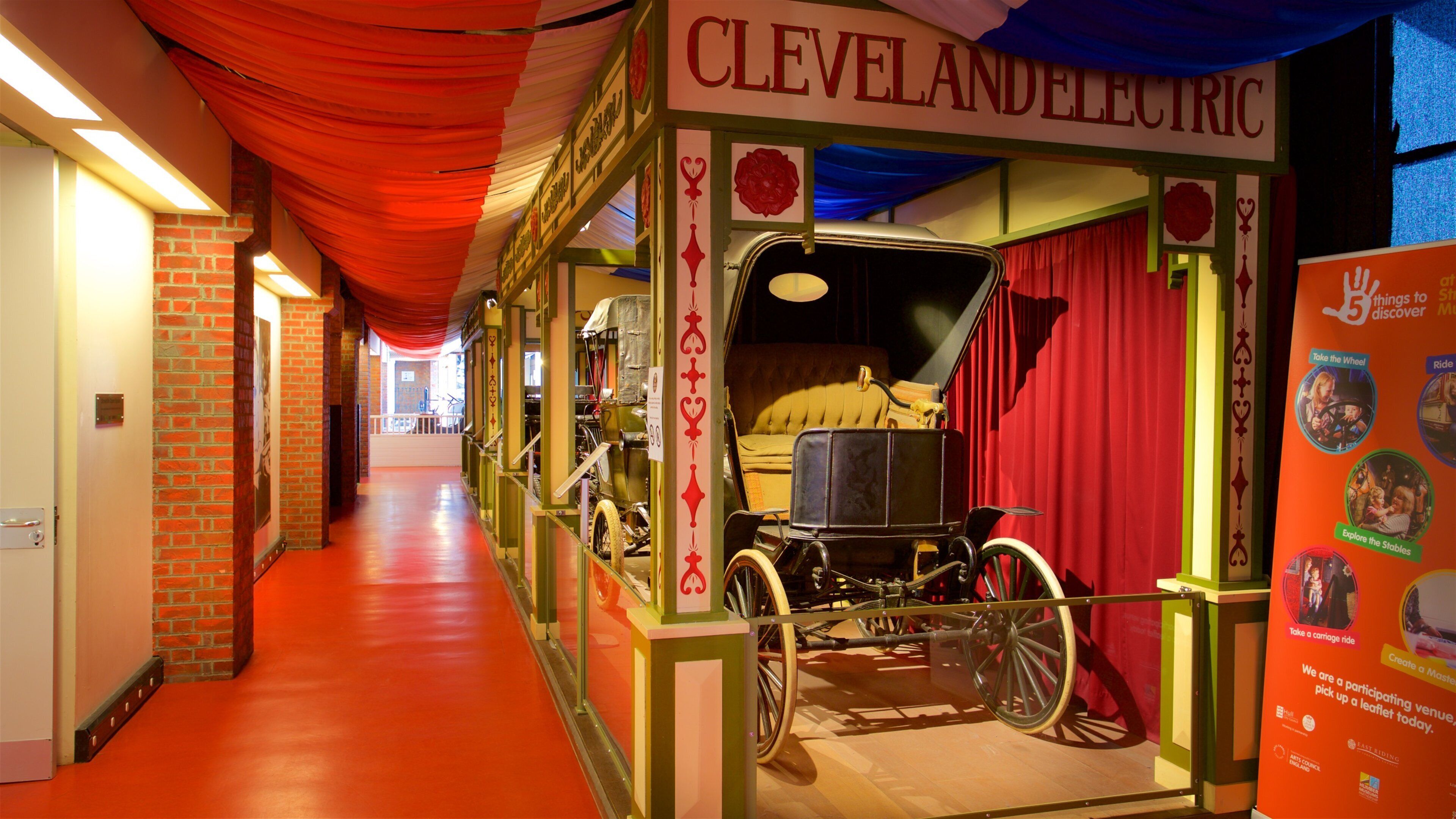 Streetlife Museum of Transport featuring interior views and heritage elements