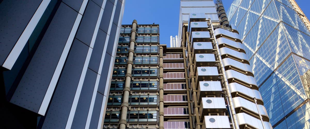 Lloyd’s of London which includes a city