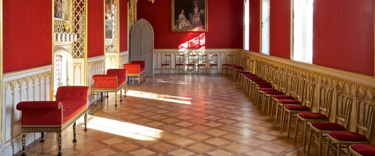 Strawberry Hill featuring heritage elements, art and interior views