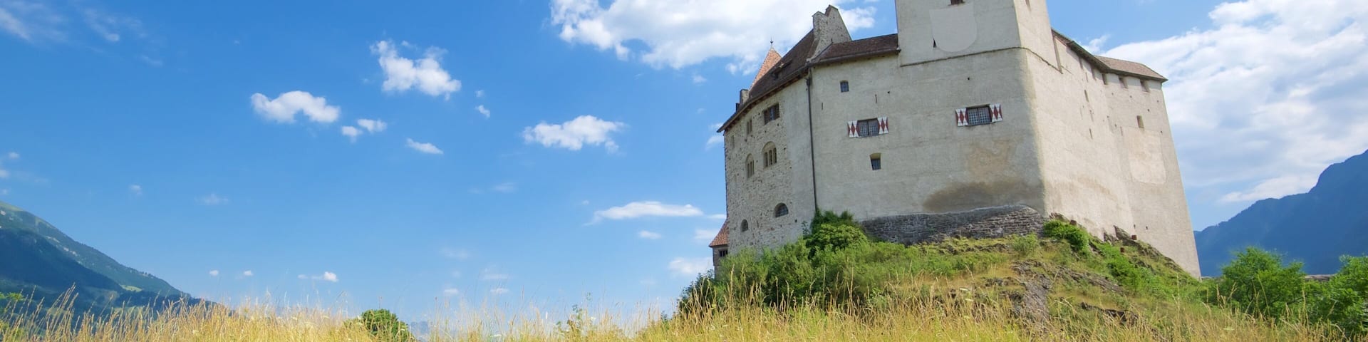 Liechtenstein featuring heritage elements, chateau or palace and tranquil scenes