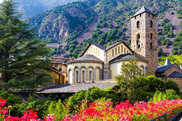 Sant Esteve church in Andorra la Vella, Andorra