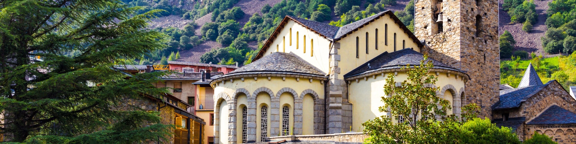 Sant Esteve church in Andorra la Vella, Andorra