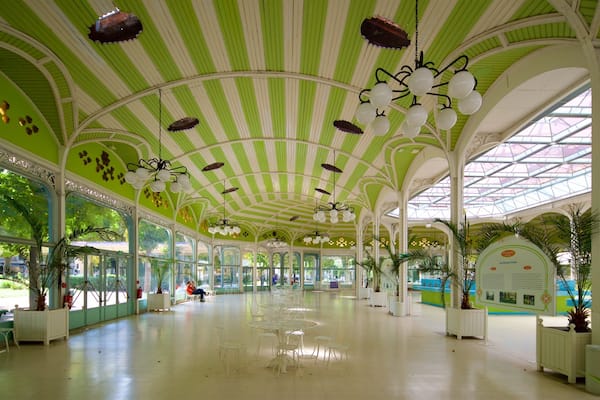 Source des Célestins mettant en vedette vues intérieures