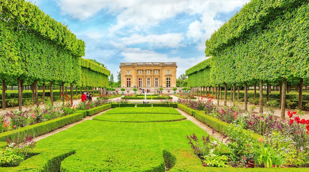 VERSAILLES, FRANCE - JULY 02, 2016 : Petit Trianon-beautiful Gar