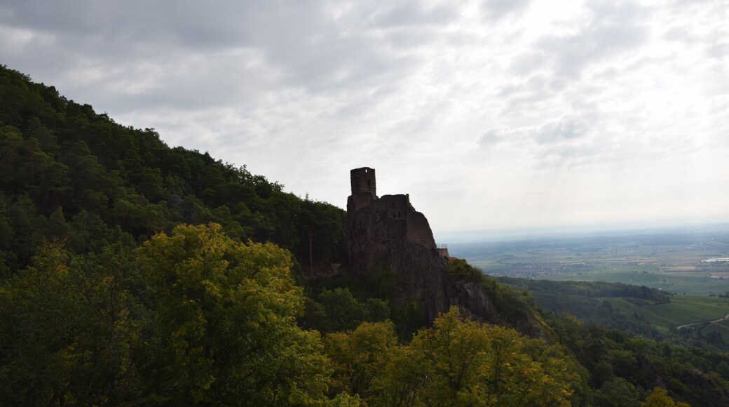 This building is classé au titre des Monuments Historiques. It is indexed in the Base Mérimée, a database of architectural heritage maintained by the French Ministry of Culture, under the references PA00085585 and IA68007143 .