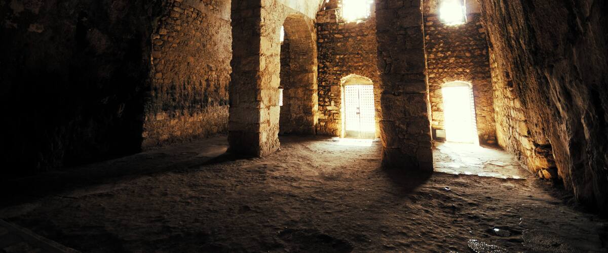 The Church of St Peter near Antakya, Turkey, is composed of a cave carved into the mountainside. This cave, which has been used by the first Christians in Antakya region, is considered to be one of Ch