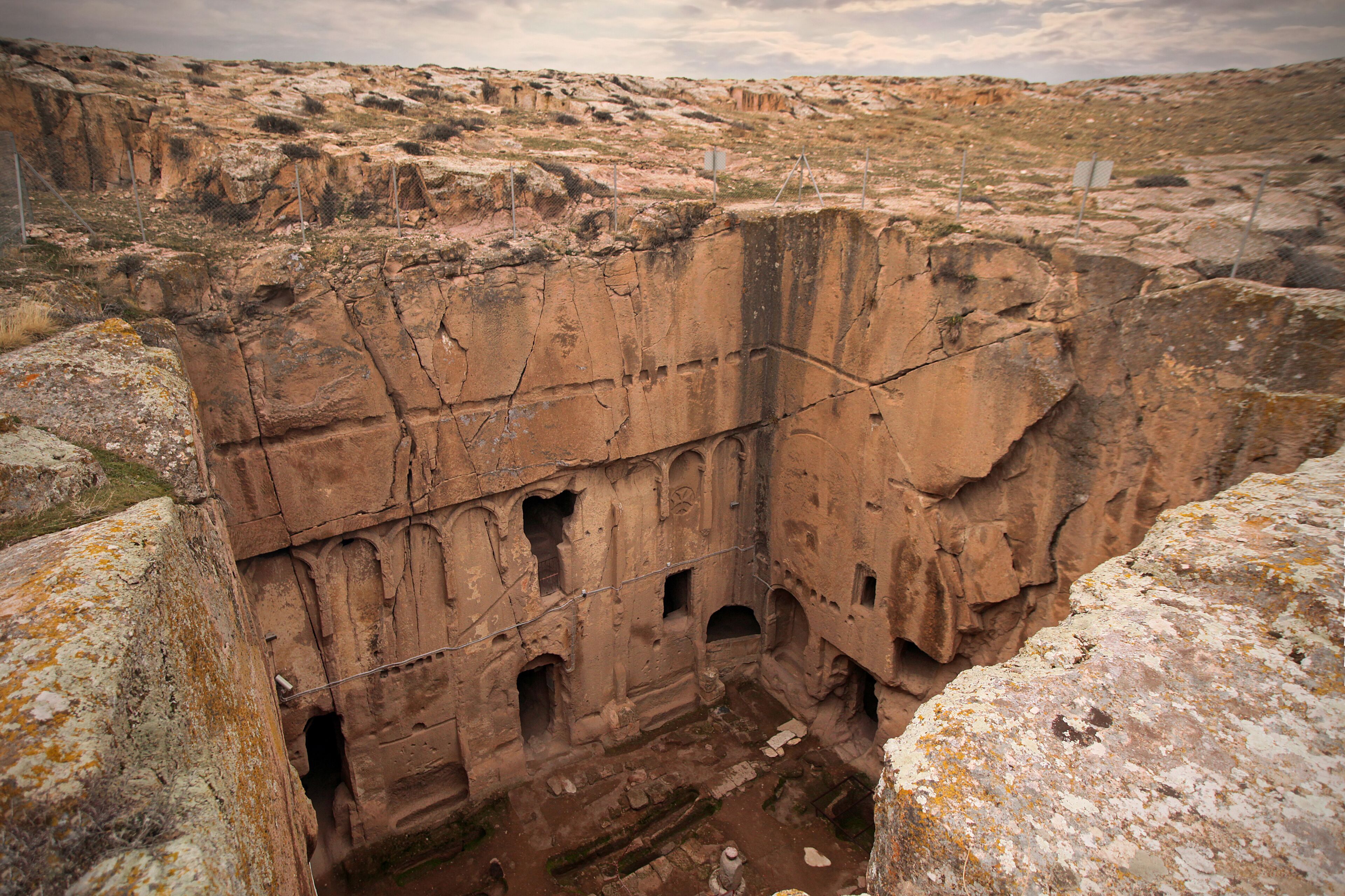 Turkey, Central Anatolia, Cappadocia, Eski Gumusler Monastery, Unesco World Heritage site