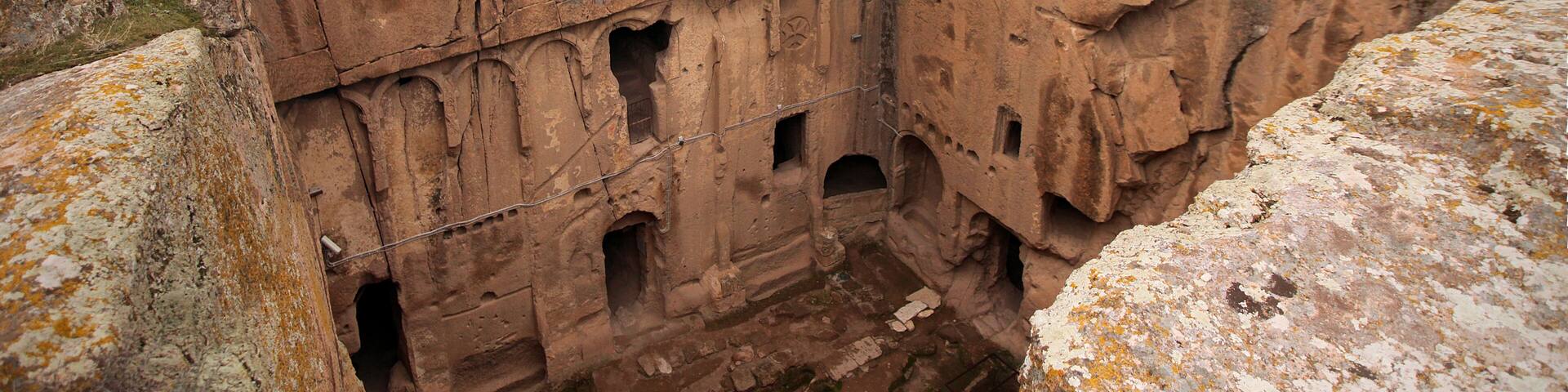 Turkey, Central Anatolia, Cappadocia, Eski Gumusler Monastery, Unesco World Heritage site