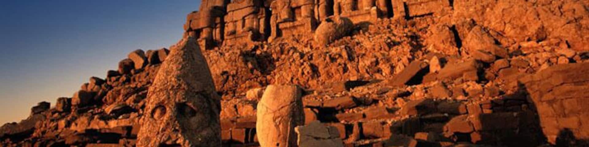 Memorial in Nemrut Dagi, Turkey