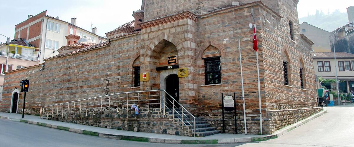 Bursa, Turkey, 01 May 2012: Muradiye, Sultan Murad II hammam