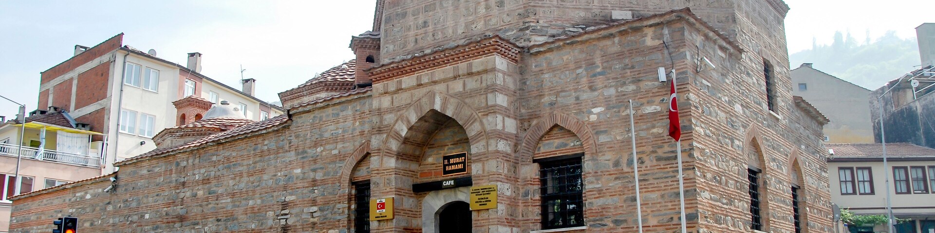 Bursa, Turkey, 01 May 2012: Muradiye, Sultan Murad II hammam