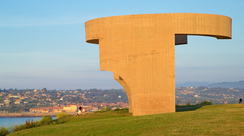 讚揚地平線 呈现出 戶外藝術 和 花園