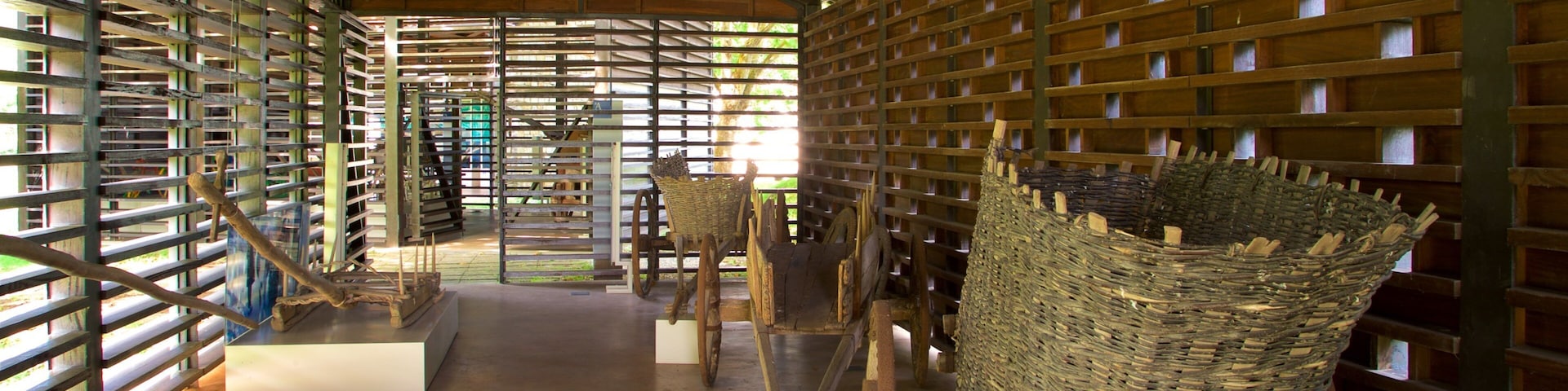 Museo del Pueblo de Asturias mostrando vistas de interior