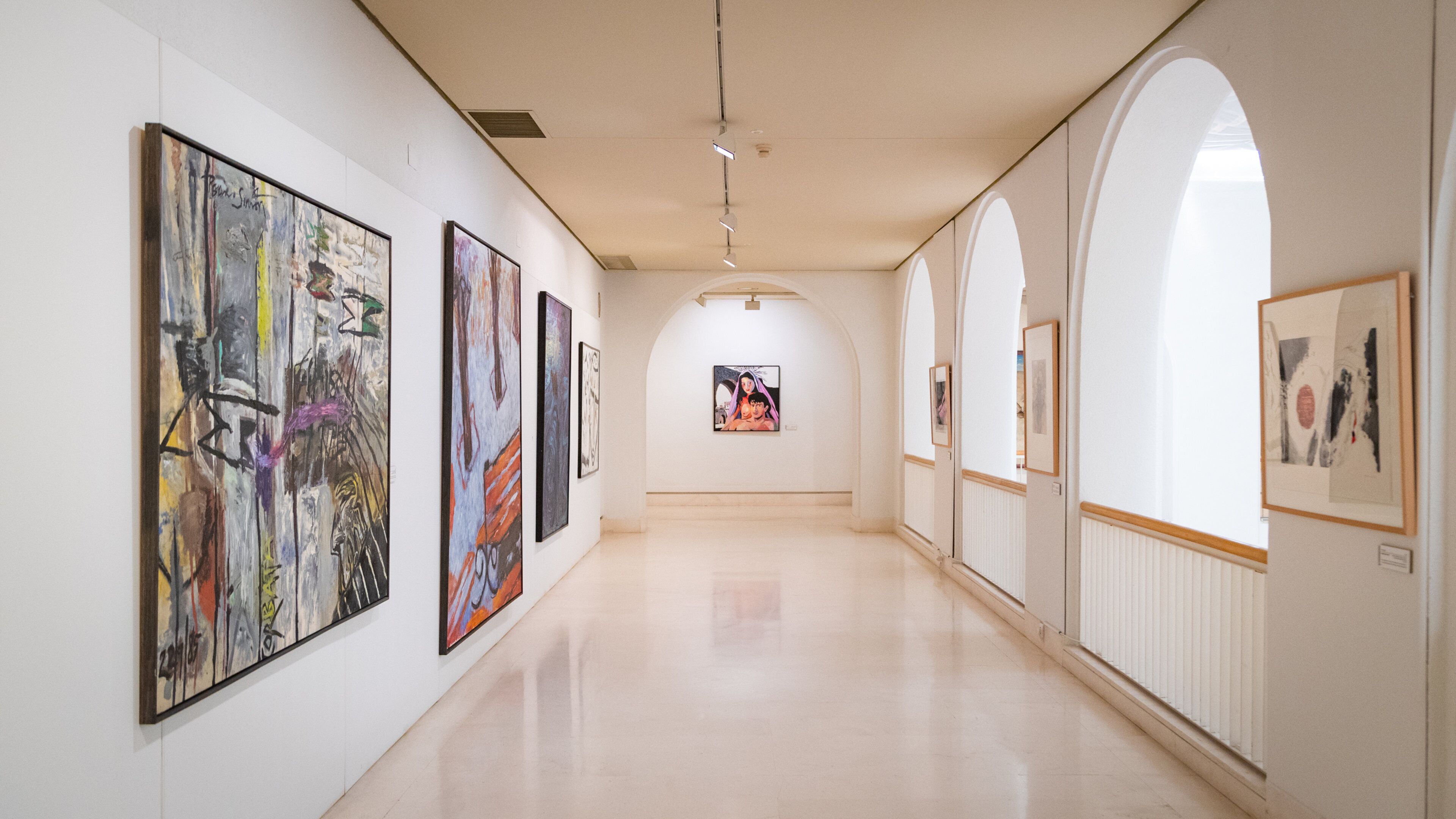 Museum of Cadiz which includes art and interior views