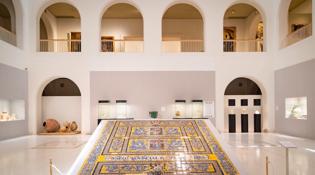 St Maarten and St Martin featuring interior views and art