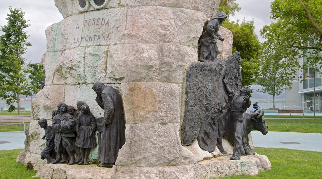 Jardins de Pereda mettant en vedette jardin