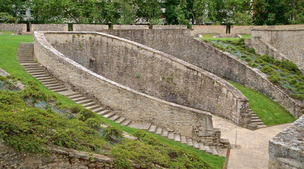 Fortín de San Bartolomé which includes heritage elements and a garden