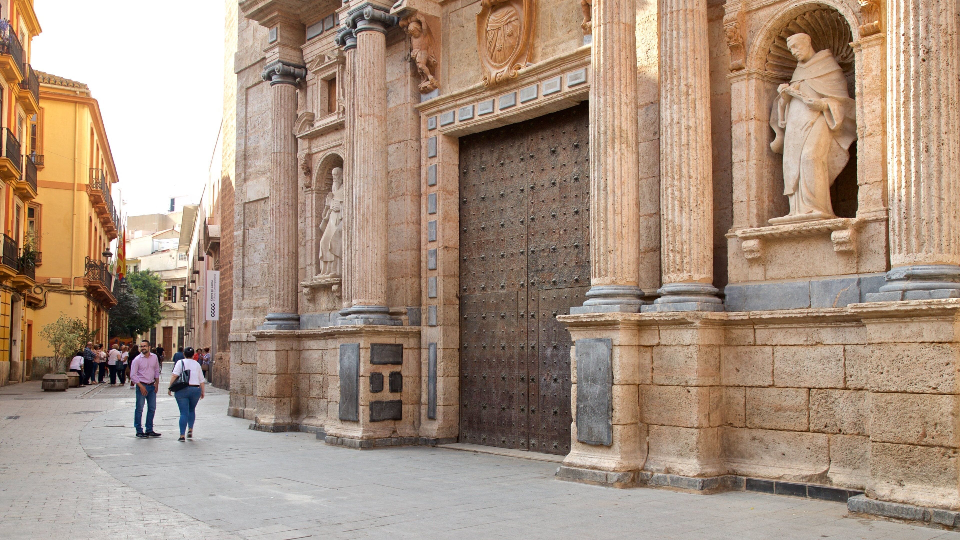 Plaza del Carmen featuring heritage elements