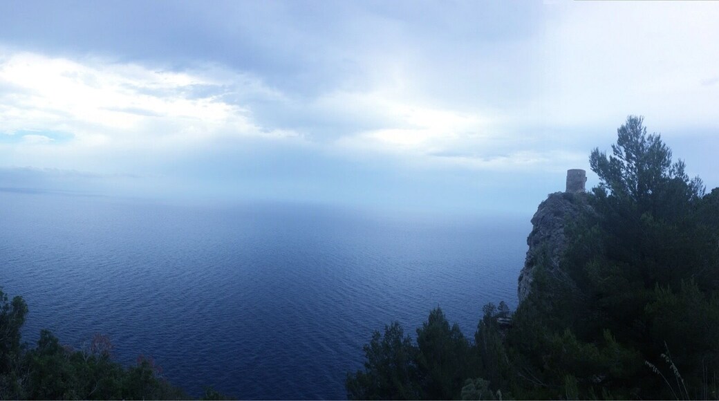 A great viewpoint on the coastal road from Deia to Andratx. Gorgeous drive through many pretty mountain villages.