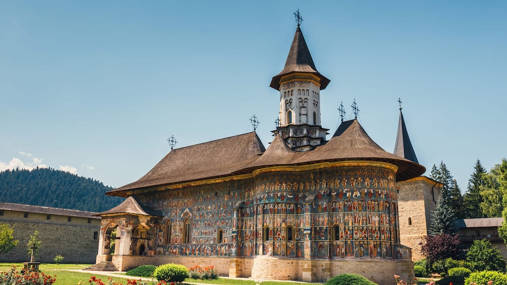 The Sucevita Monastery is a Romanian Orthodox monastery situated in the commune of Sucevitai, Romania