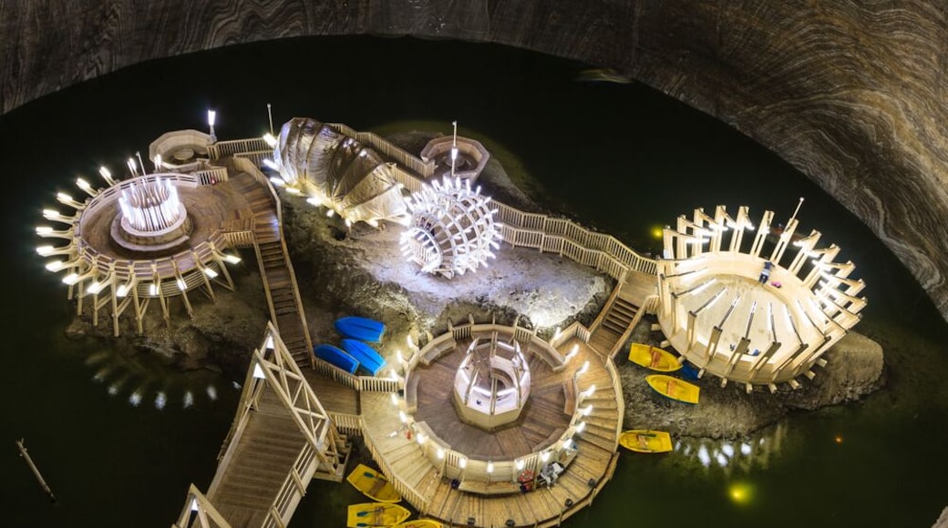 Salt Mine Salina Turda in Romania